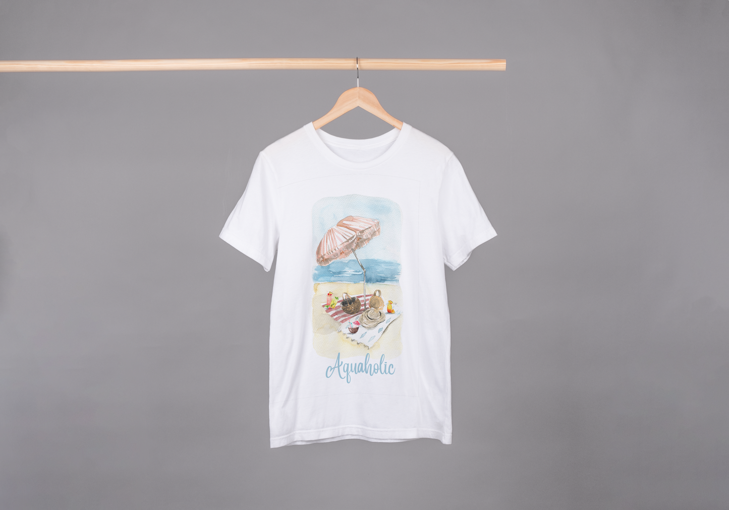 Aquaholic Short Sleeve T-Shirt